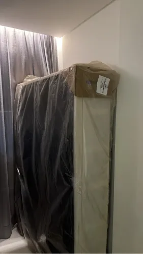 Cama baú viúva nova 