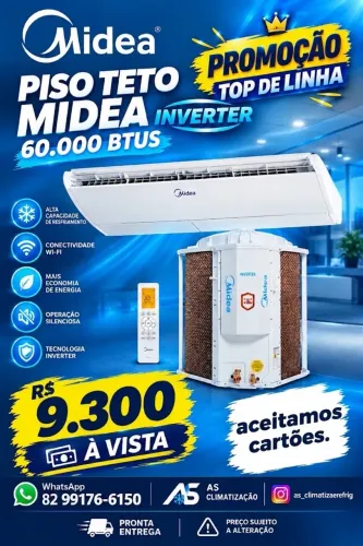 Ar condicionado 60.000 Btu