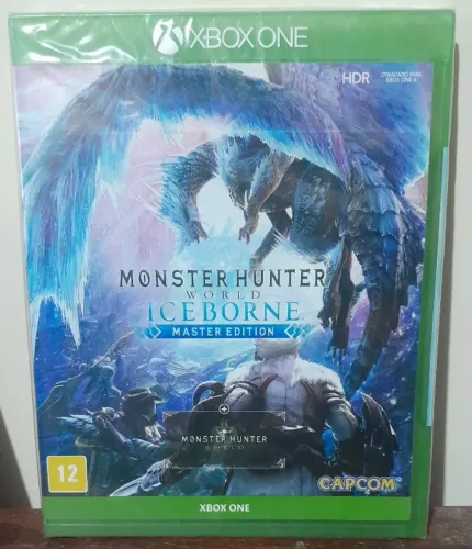Monster Hunter World Iceborn Master Edition Xbox One Novo Lacrado