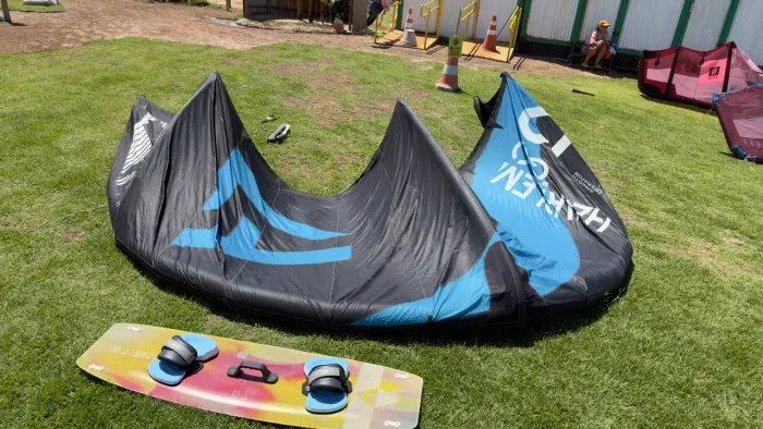 Equipamento completo Kitesurf