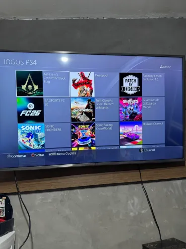 PS4 SLIM 1,5TB DESBLOQUEADO