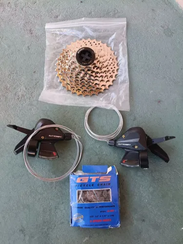 Kit bicicleta 9 velocidades
