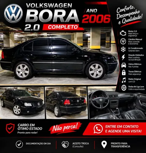 Volkswagen Bora 2.0/ 2.0 Flex 8V Mec. 2006