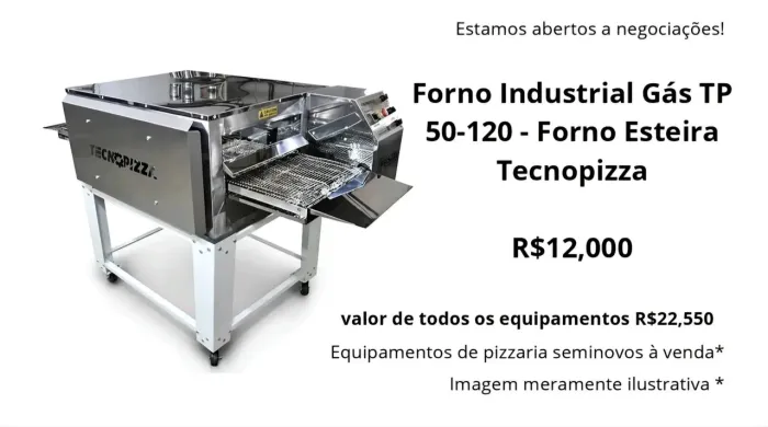 Equipamentos de Pizzaria Seminovos - Completo ou Separado