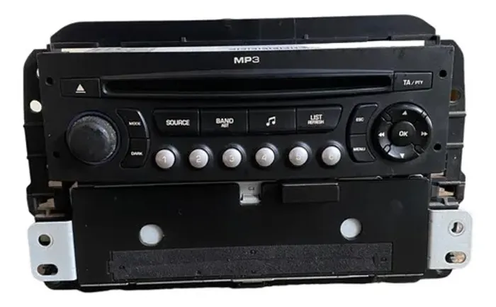 Auto Radio Cd Player Mp3 Citroen C3 C4 2010 2011 Original