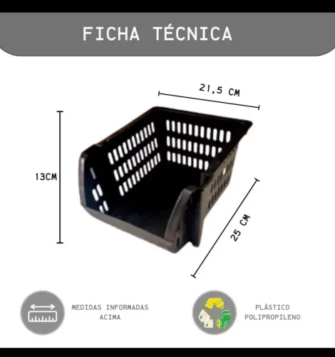 Expositor organizador / empilhavel 