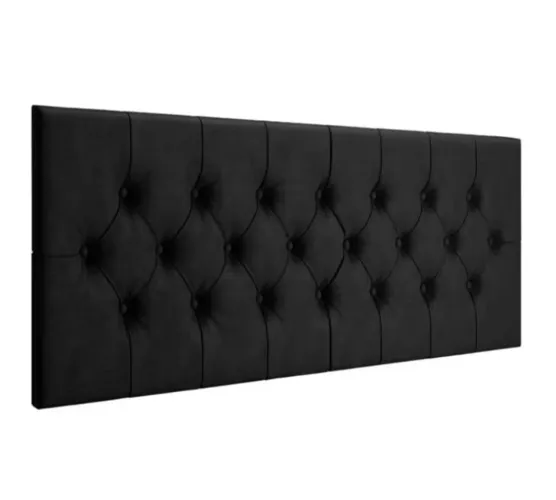 Cabeceira para cama queen na cor preta