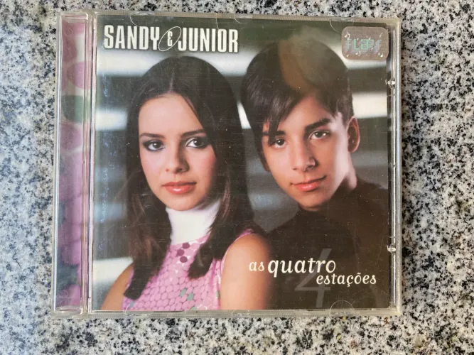 CD Sandy & Junior - As Quatro Estações (Completo + Selo FLAPF)