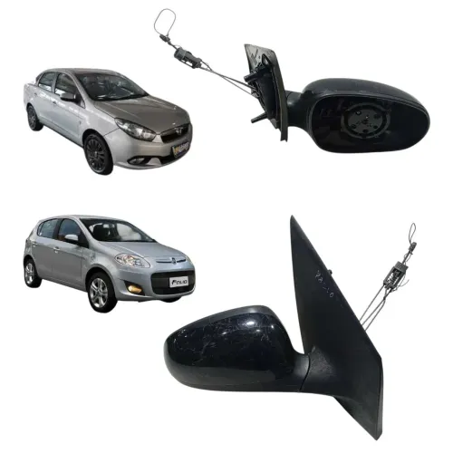 Retrovisor Direito Manual Fiat Grand Siena Palio 2012-2020