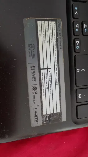 Acer Aspire E1-510 - Para Retirada de Peças - Com Carregador Original - R$ 200