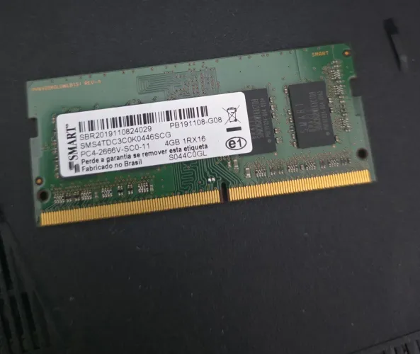 Memoria RAM DDR4 4GB Notebook (Bom Para Dual Channel)