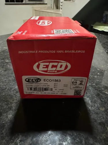 PASTILHA DE FREIO TRASEIRA ECOPADS