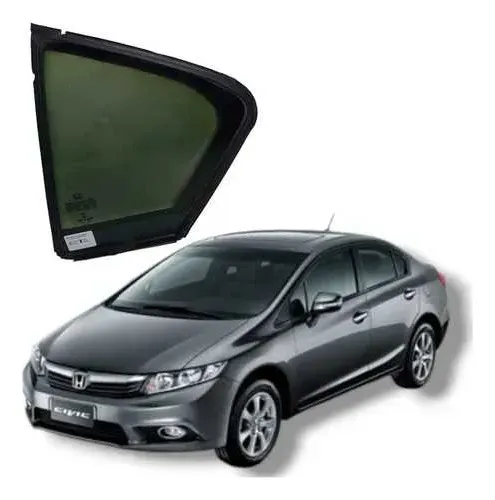 Vidro Fixo Traseiro Direito Honda Civic Lxs 2012 A 2016