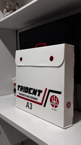 Pasta Trident A3 Original + Escalímetro | Pouco Uso