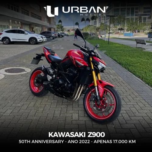 Kawasaki Z900 50th - Baixo km - Impecável