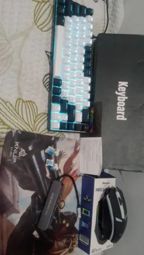 Teclado mecânico com mobilador