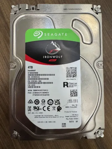 Hd 4Tb Seagate Ironwolf Nas Saudavel
