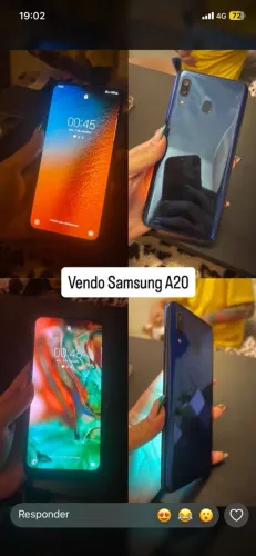 Celular Samsung A20