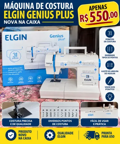 Maquina de costura elgin