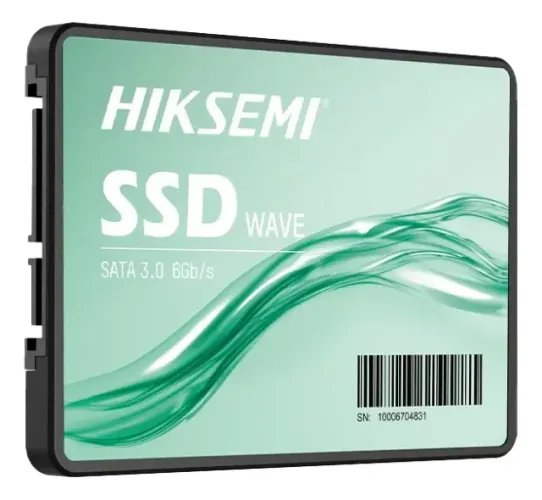 SSD Hiksemi Wave 480gb Leitura 550mb/s Gravação 470mb/s Sata Cor Preto