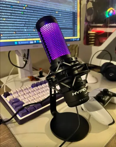 Microfone Gamer HyperX QuadCast S
