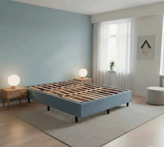 Base cama de casal emma ( sem os pezinhos)