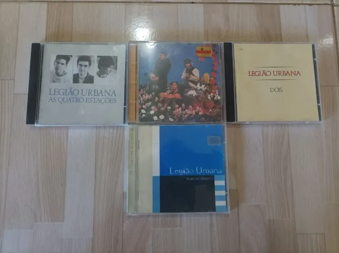 Coleção cd legião urbana 