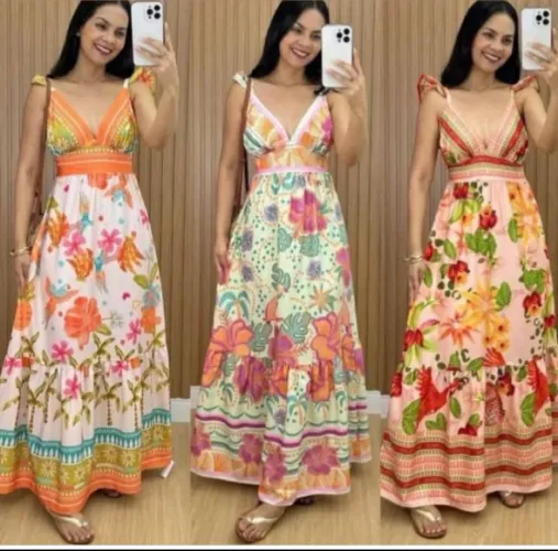 Vestido Feminino casual 