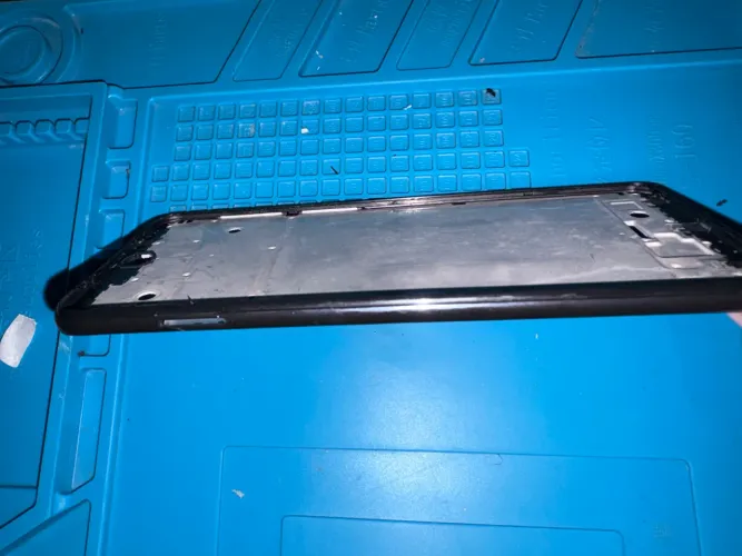 Aro Redmi Note 9S azul + botão de volume 