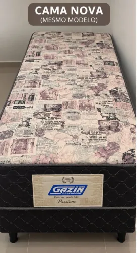 Cama box conjugada de solteiro