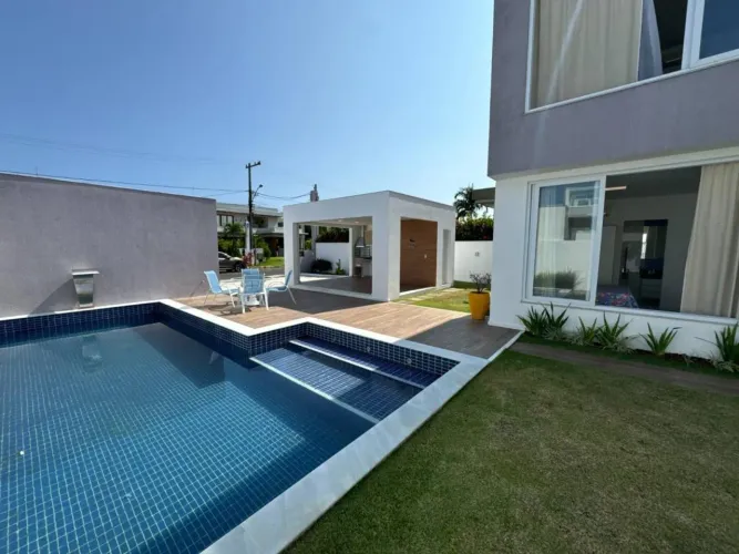 Casa Paraíso dos Lagos Guarajuba 4 suítes 500m² Estrada do Coco Linha Verde Praia do Forte