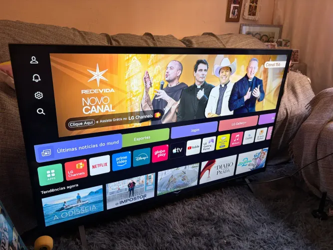 Smart Tv LG 50P 4K Xbox Comando de voz Entrego Aceito cartão