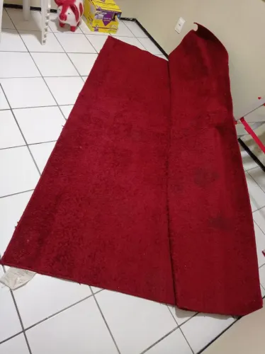 Tapete vermelho Tam. 2,00x2,50mts
