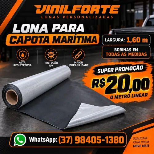 Lona capota marítima.