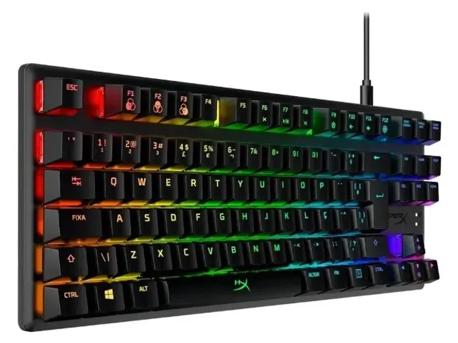 Teclado Gamer Hyperx Alloy Origins Core Keyboard RGB Vermelho