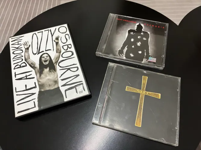 Cds e Dvd - Ozzy Osbourne - Ozzmosis + Ozzman Cometh + Live At Budokan