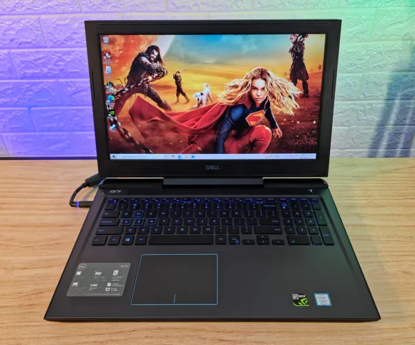 Notebook Gamer Dell, i7 8750H, Nvidia GTX 1050Ti, 16GB RAM, SSD NVMe 128GB+HD 1TB