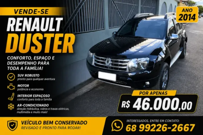 Renault Duster Dynamique 1.6 Hi-flex 16V Mec. 2014