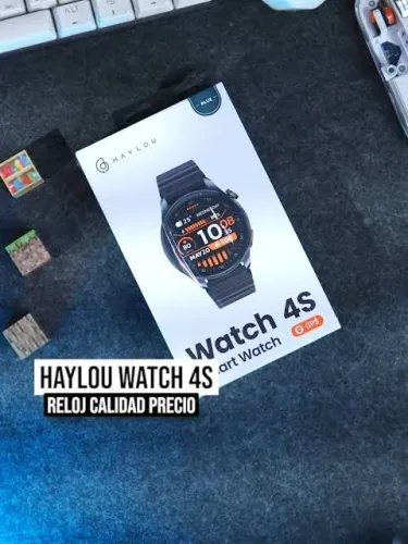 Relógio Inteligente Haylou 4s em Português com tela Amoled e GPS Integrado Lacrado