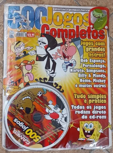 Revistas 500 Jogos Completos Ano 2 N