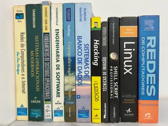 Lote de Livros de TI / Computação / Redes e Programação (11 Livros)