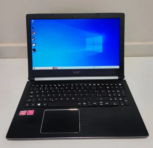 Notebook Gamer Acer A12 8gb DDR4 SSD placa de vídeo 2,5gb dedicada Bateria 5h