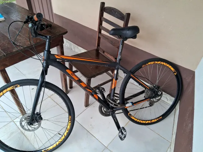 Bicicleta aro 29 toda aluminio shimano