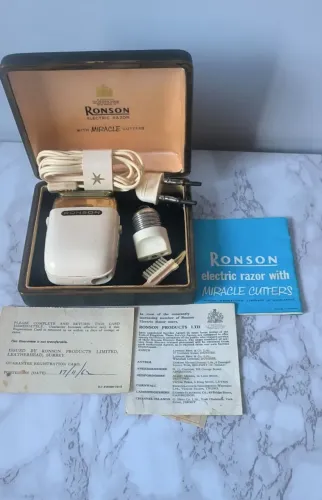 Barbeador Ranson (marca inglesa)vintage raro