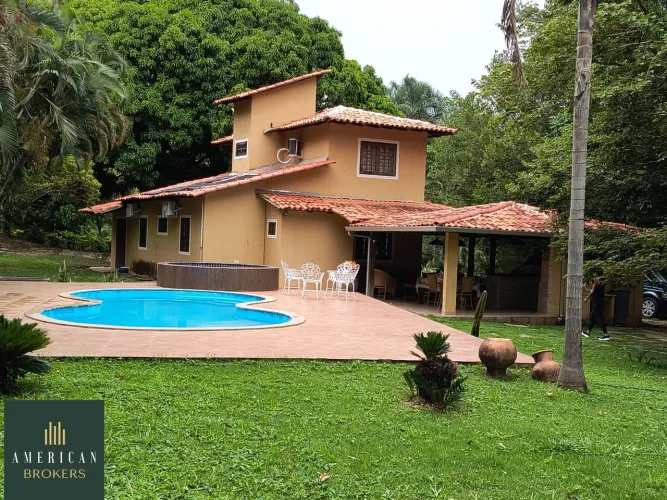 Foto do anúncio de Aluguel Sobrado Alto do Morro, 4 Qt, 2 Suites, Piscina, Ofuro, Churrasqueira no pirinopolis
