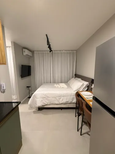 Studio (sem imobiliária)mobiliado novo no Go Balkon no Campo Belo