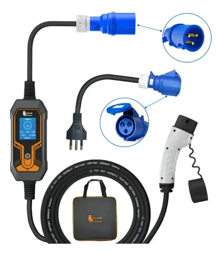 Carregador EV Portátil Feyree de 7 kW para Veículos Elétricos Tipo 2