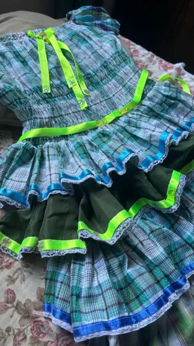 Vestido Quadrilha/festa junina