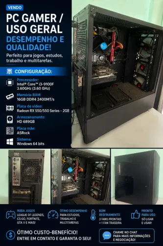PC ESTUDOS/GAMER