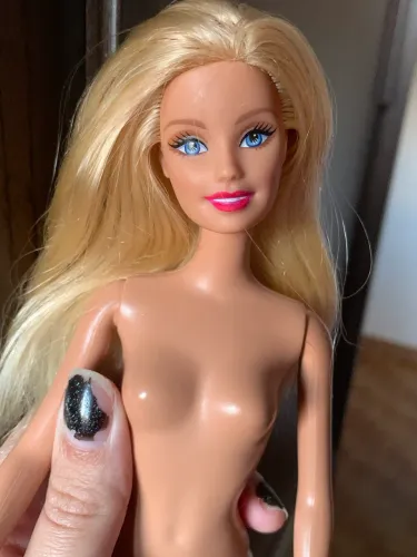 Boneca Barbie de praia antiga 